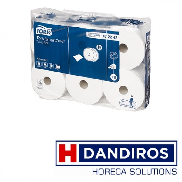 Tork T8 Hartie Igienica Smart 1150 Portii, 207m, 2 Pl Tork T8 Hartie Igienica Smart 1150 Portii, 207m, 2 Pl